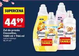 Biedronka Żel do prania Coccolino, 1480 ml + 966 ml oferta