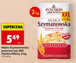 Biedronka Mąka Szymanowska pszenna typ 480 Polskie Młyny oferta