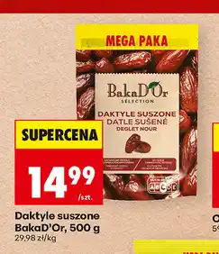 Biedronka Daktyle suszone BakaD'Or oferta