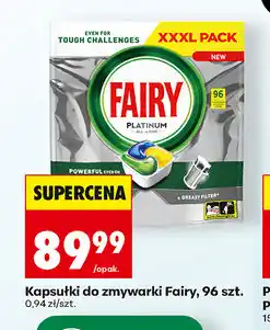 Biedronka Kapsułki do zmywarki Fairy, 96 szt oferta