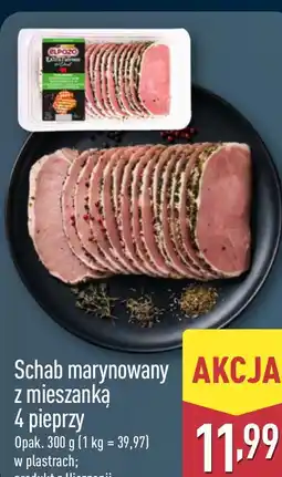 ALDI Schab marynowany z mieszanką 4 pieprzy ElPozo oferta