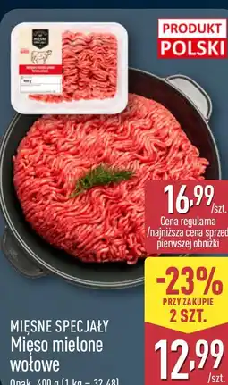 ALDI Mięso mielone wołowe Mięsne Specjały oferta