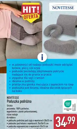 ALDI Novitesse Poduszka podróżna oferta