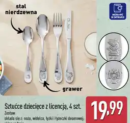 ALDI Sztućce dziecięce z licencją, 4 szt oferta