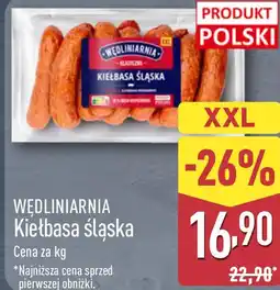 ALDI Wedliniarnia Kiełbasa śląska XXL oferta