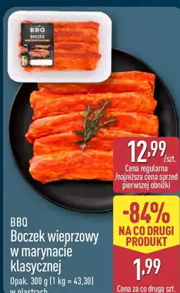 ALDI Boczek wieprzowy w marynacie klasycznej BBQ oferta