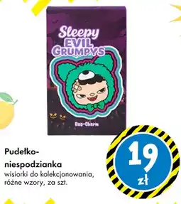 Tedi Pudełko-niespodzianka wisiorki do kolekcjonowania Sleepy Evil Grumpys oferta