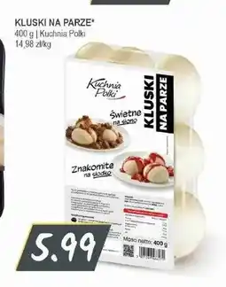 Słoneczko Kluski na parze Kuchnia Polki oferta