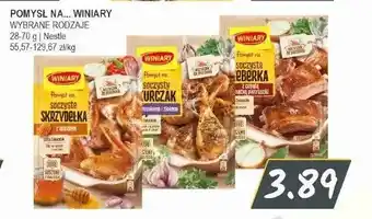 Słoneczko Winiary Pomysł na... soczysty kurczak z czosnkiem i ziołami oferta