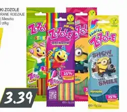 Słoneczko Żelki Zozole Sticks oferta