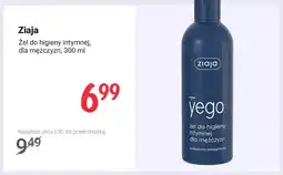 Rossmann Żel do higieny intymnej Ziaja Yego dla mężczyzn oferta