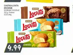 Słoneczko Ciastka Lovita Brownie Dark Cocoa Roshen oferta