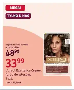 Rossmann Farba do włosów L'Oreal Excellence Creme oferta