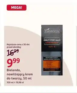 Rossmann Nawilżający krem do twarzy Bielenda Only For Man oferta