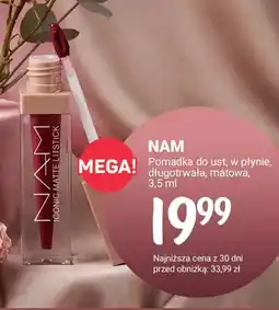 Rossmann Pomadka do ust w płynie NAM Iconic Matte Lipstick oferta