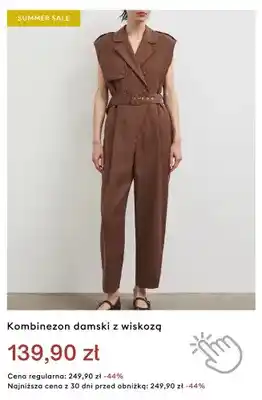 Kombinezon damski z wiskozą