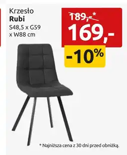 Black Red White Krzesło Ruby oferta