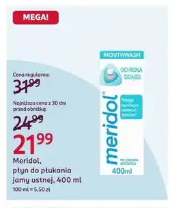 Rossmann Płyn do płukania jamy ustnej Meridol Ochrona Dziąseł oferta