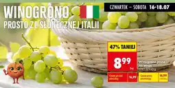 Biedronka Winogrono jasne włoskie oferta