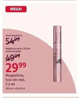 Rossmann Tusz do rzęs Maybelline Lash Sensational Sky High oferta