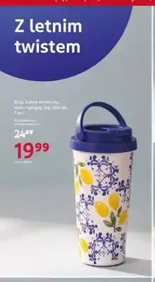 Rossmann Kubek termiczny Eloy wzór cytryny oferta