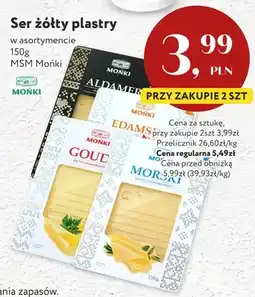 Market Point Ser żółty plastry Gouda MSM Mońki oferta