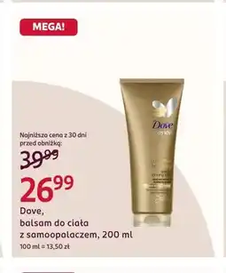 Rossmann Balsam do ciała z samoopalaczem Dove oferta