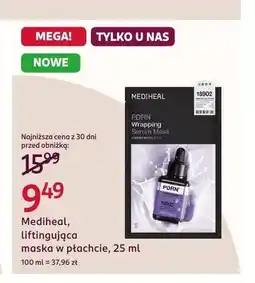 Rossmann Liftingująca maska w płachcie Mediheal oferta