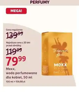 Rossmann Woda perfumowana dla kobiet Mexx Inspired Warm oferta