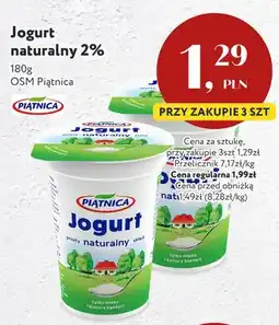 Market Point Jogurt naturalny 2% Piątnica oferta