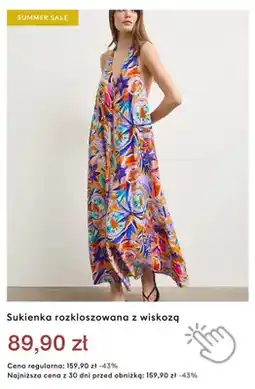 Medicine Sukienka rozkloszowana z wiskozą oferta