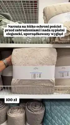 Pepco Narzuta na łóżko Pepco Home oferta