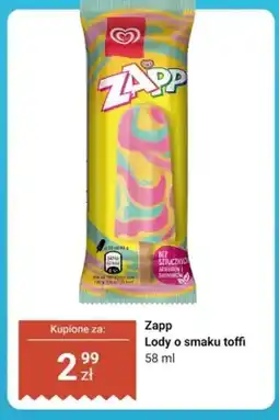 Dino Lody o smaku toffi Zapp oferta
