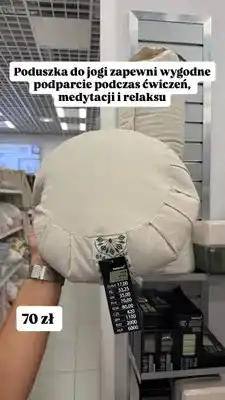 Pepco Poduszka do jogi Bekkin oferta