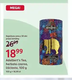 Rossmann Herbata czarna liściasta Adalbert's Tea Earl Grey Cardamom oferta