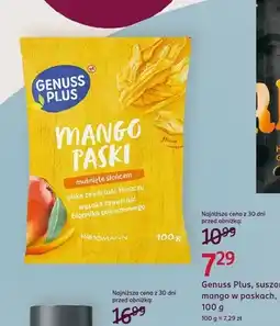 Rossmann Suszone mango w paskach Genuss Plus oferta