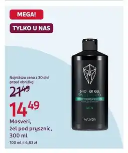 Rossmann Żel pod prysznic dla mężczyzn Masveri Sweet Wood oferta