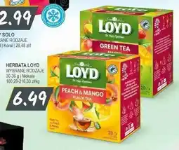 Słoneczko Herbata czarna Loyd Peach & Mango Black Tea oferta