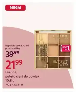 Rossmann Paleta cieni do powiek Eveline Look Up oferta