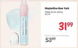 Rossmann Olejek do ust żelowy Maybelline New York Lifter Gel oferta