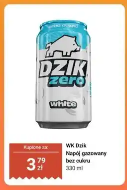 Dino Napój gazowany WK Dzik bez cukru white oferta