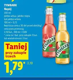 Lidl Napój Tymbark jabłko-mięta oferta