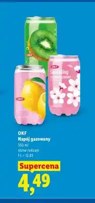 Lidl Napój gazowany OKF Sparkling Cherry Blossom oferta