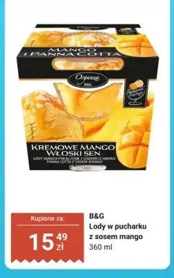 Dino Lody w pucharku z sosem mango B&G Organza oferta