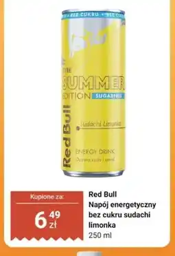 Dino Napój energetyczny Red Bull bez cukru sudachi limonka oferta