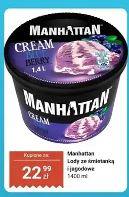Dino Lody ze śmietanką i jagodowe Manhattan oferta