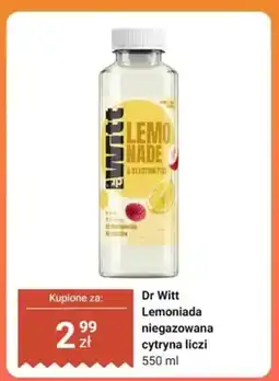 Dino Lemoniada Dr Witt niegazowana cytryna liczi oferta