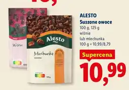 Lidl Suszone owoce miechunka Alesto oferta