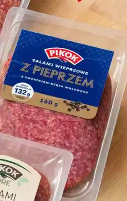 Lidl Salami wieprzowe z pieprzem Pikok oferta