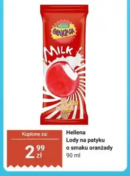 Dino Lody na patyku Hellena o smaku oranżady oferta